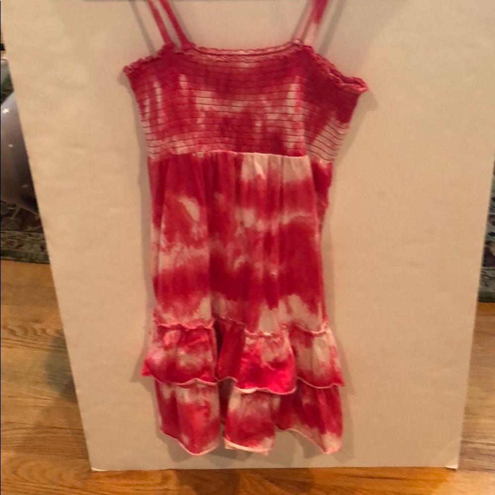 Cute kids tie dye summer dress